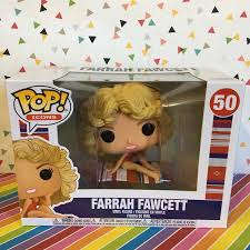 Funko Pop Farrah Fawcett Swimsuit Poster Boxed Figure - Etsy