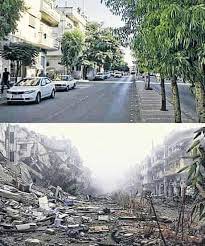 Syria drone footage syria aerial view syria today syria after war syria now beautiful syria. Syria S Heritage In Ruins Before And After Pictures Syria The Guardian