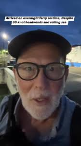 I talk about arriving back