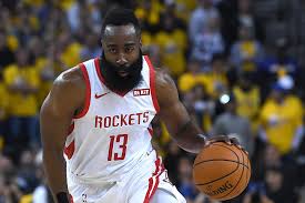Golden state's stephen curry also briefly left james harden tells reporters after the rockets' game 2 loss that he's still in pain after suffering an eye injury and says that everything is 'pretty blurry.' Look James Harden S Eye Bloodied After Injury In Warriors Vs Rockets Game 2 Bleacher Report Latest News Videos And Highlights