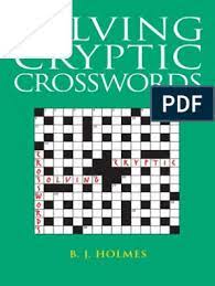Check spelling or type a new query. Solving Cryptic Crosswords Crossword Linguistics