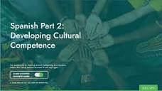 Spanish Part 2: Developing Cultural Competence | Relias Academy