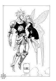 Nanatsu No Taizai 229 Elaine And Ban Banlaine Seven Deadly Sins Anime 7 Deadly Sins Seven Deady Sins