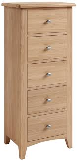 Unfollow tall chest of drawers to stop getting updates on your ebay feed. Buy Eva Light Oak 5 Drawer Tall Chest The Furn Shop