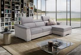 91 cm (materasso francese 140x192 h. Divano Letto Con Chaise Longue Pouf Estraibile E Poggiatesta Relax Nazionale Salotti