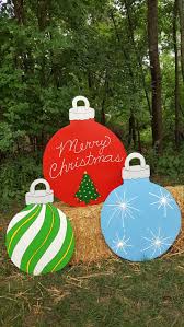 Set Of 3 Christmas Ornaments Yard Lawn Art Ornament Decoration Etsy Christmas Decorations Diy Outdoor Diy Christmas Yard Decorations Christmas Yard Art