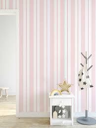 Madchenzimmer Streifentapete Weiss Rosa Pink Mustertapete In 2020 Haus Deko Gestreifte Tapete Rauminspiration