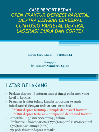 Sedamgkan menurut black & hawks fraktur adalah terputusnya jaringan tulang karena stress akibat tahanan yang datang lebih besar dari daya tahan yang dimiliki oleh tulang. Fraktur Depresi