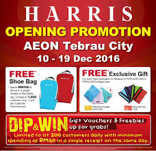 Aeon tebrau homestay does not permit smoking in any of its rooms, but allows smoking in designated areas. Popular Bookstore Free Shoe Bag Minimum Purchase Rm100 Gift Vouchers Harris Aeon Tebrau City 10 19 December 2016 Harga Runtuh Harga Runtuh Durian Runtuh