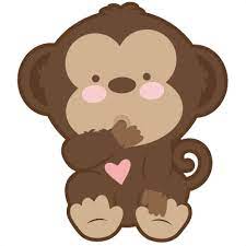 Baby Monkey Svg Scrapbook Cut File Cute Clipart Files For Silhouette Cricut Pazzles Free Svgs Free Svg Cuts Cute Cut Files