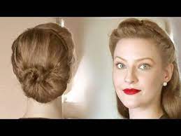 Easier Than It Looks Updo Youtube 1940s Hairstyles Retro Hairstyles Vintage Hairstyles