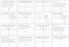 Dynamic Transformations Using Peardeck And Desmos Geometric Transformations Absolute Value Dynamic