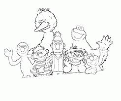 Download or print for free. Sesame Street Printable Coloring Pages Coloring Home