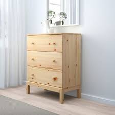 Tarva 3 Drawer Chest Pine Ikea In 2020 Ikea Bedroom Furniture Furniture Hacks 3 Drawer Chest