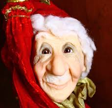 RARE JACQUELINE KENT JKC Christmas Touchstone Elf Jester & Umbrella Retired  2004 $54.50