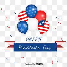 Balloon Ribbon Banner Element Design For Us Presidents Day Washingtons Birthday Jubilation Hat Png And Vector With Transparent Background For Free Download Balloon Ribbon Ribbon Banner Presidents Day