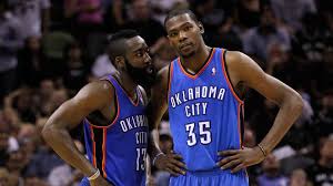 Pour james harden, l'oklahoma city thunder allait forcément réussir à gagner un titre avec kevin pour rappel, à l'époque, les dirigeants d'okc n'avaient pas réussi à s'entendre avec james harden. Estadisticas Y Logros De Kevin Durant Y James Harden En El Oklahoma City Thunder