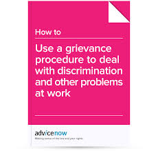 If an employee is taking several sick days, sit down and have a chat with them. How To Use A Grievance Procedure To Deal With Discrimination And Other Problems At Work Advicenow