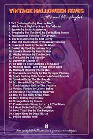31 Halloween Songs From The 50s And 60s That Aren T Monster Mash Halloween Songs Halloween Music Halloween Playlist