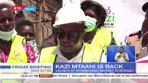 The initiative began in july 2020, with an aim of improving hygiene and sanitation in informal settlements as well as helping thousands of youth. Mjaznxbawsozym