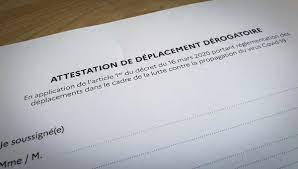 L'attestation de déplacement dérogatoire est obligatoire pour toute sortie en dehors de notre domicile. Coronavirus Voici La Nouvelle Attestation De Deplacement Derogatoire Durant La Periode De Confinement
