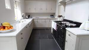 Slate Flooring White Tile Kitchen Floor Grey Tile Kitchen Floor Slate Floor Kitchen