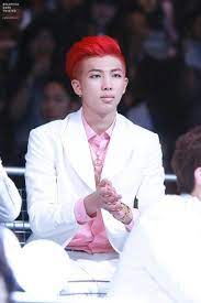 Red Hair Namjoonie Namjoon Bts Rap Monster Kim Namjoon