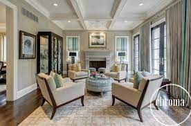 Living in during four chairs sitting room arrangement. Four Chairs Living Room The Chroma Home