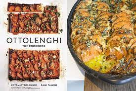 Savory Thanksgiving Side Danielle S Sweet Potato Gratin From Ottolenghi Sweet Potato Gratin Thanksgiving Recipes Thanksgiving Sides