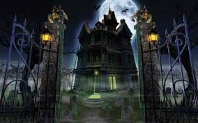 Halloween Fonds D Ecran Arrieres Plan 1920x1200 Id 189313 Chateau Hante Halloween Maison Halloween Effrayant