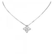 See more ideas about louis vuitton necklace, jewelry accessories, jewelery. Louis Vuitton Vintage Quatrefoil Diamond Necklace White Gold 18k Lv Necklace Luxury High Quality Avvenice