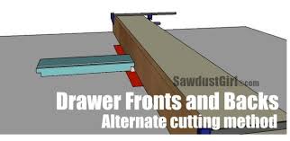 In the case of the shop cabinets. How To Build A Drawer With A Locking Rabbet Drawer Joint