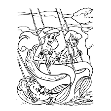 300 x 300 png pixel. Een Mooie Ariel De Kleine Zeemeermin Kleurplaat Printen Leuk Voor Kids