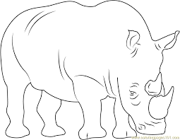 Check spelling or type a new query. Two Horned Rhino Coloring Page For Kids Free Rhinoceros Printable Coloring Pages Online For Kids Coloringpages101 Com Coloring Pages For Kids