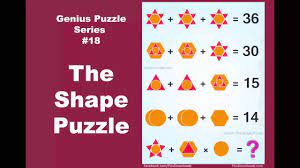 Complete the puzzle by moving and rotating the seven shapes. The Shape Puzzle Genius Puzzle Series 18 With Correct Answer Youtube