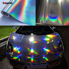 To have a good look at home, on the street, in the office, or on a. Black Silver Laser Holographic Chrome Car Styling Wrap Vinyl Film Body Sticker With Air Free Bubb Body Stickers Chrome Cars Car