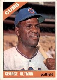 1966 Topps Baseball George Altman (D) Chicago Cubs #146