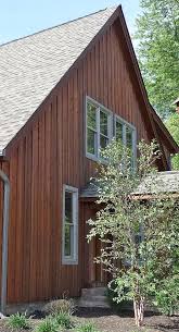 Board And Batten Siding Home With Breezeway Connector To Garage Wood Siding Exterior Exterior House Siding Barn Siding