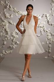 Halter style wedding dresses are fashionable as they fit many body shapes and emphasizes the upper body. Ideas For Halter Top Beach Wedding Dresses Wedding Ideas