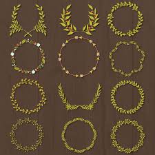 Download Floral Wreath Svg Dxf Eps Cut Files