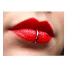Lower Lip Piercing Liked On Polyvore Featuring Beauty Products Makeup Lip Makeup Piercings Lips Accessories J Lip Piercing Lower Lip Piercing Piercings