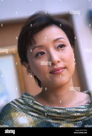 Yang Lan poses in Beijing, China Stock Photo