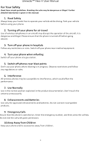 PHONE User Manual Unnecto Primo ...