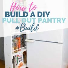Oblong shape, can be oriented vertical or horizontal. Diy Pull Out Pantry The Easy Tutorial Diy Passion