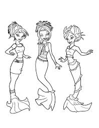 Maybe you would like to learn more about one of these? Three Beautiful Barbie Mermaid Coloring Pages Bulk Color