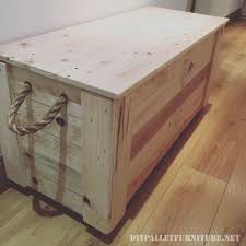 Coffre Fantastique Fait Avec Palettes Meuble En Palette Meuble En Palette Meubles En Bois De Recuperation Coffre Palette Coffre Jouet Bois