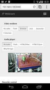 Con ip webcam podrás aprovecharte de la cámara de tu smartphone android para convertirlo en una webcam y montar un sistema de video vigilancia casero. Ip Webcam For Android Apk Download