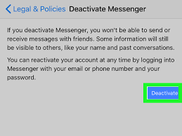 However, before you can successfully deactivate facebook messenger, you need to have deactivated your facebook account. How To Delete Your Facebook Messenger Account On Pc Or Mac