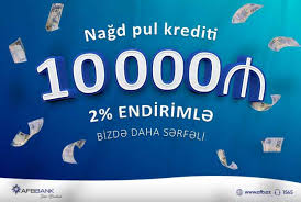 Afb Bank Nagd Pul Kredit Məhsuluna 2 Endirim Fed Az