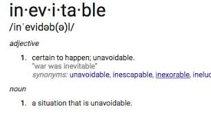 Synonyms & antonyms of inevitable. Change Is Inevitable Pain Is Optional By Andrew Ryan Linkedin